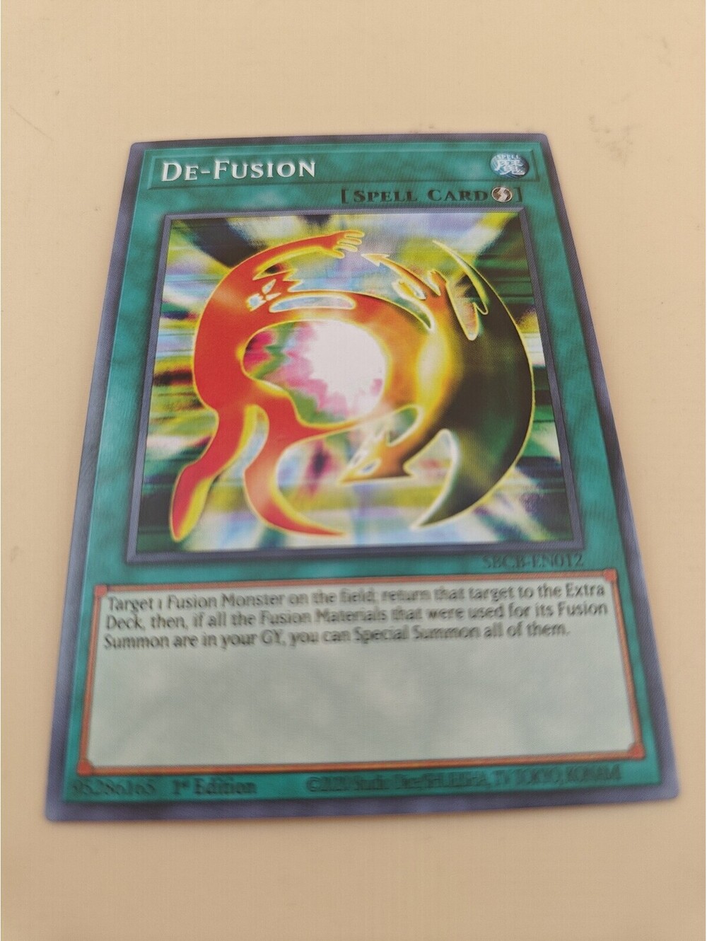 Yu-Gi-Oh! De-Fusion SBCB-EN012 1st Edition Common NM